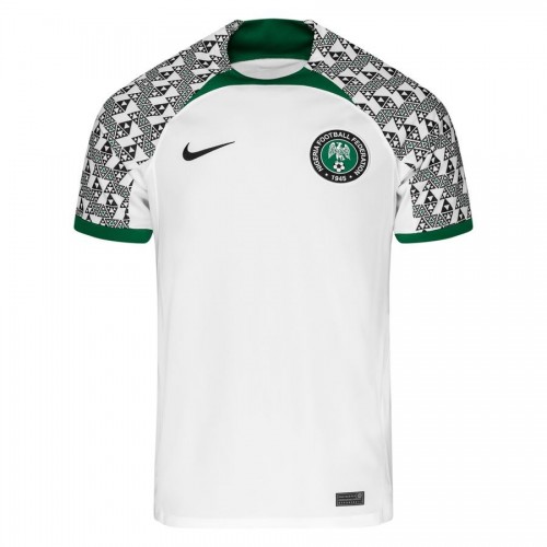 Nigeria 2022 Bortefotballdrakter Kortermet